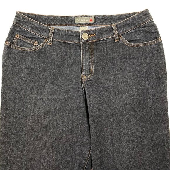 Venezia Plus Boot Cut Stretch Denim Blue Jeans Womens size 1 Tall 34 x 34 - Picture 3 of 12
